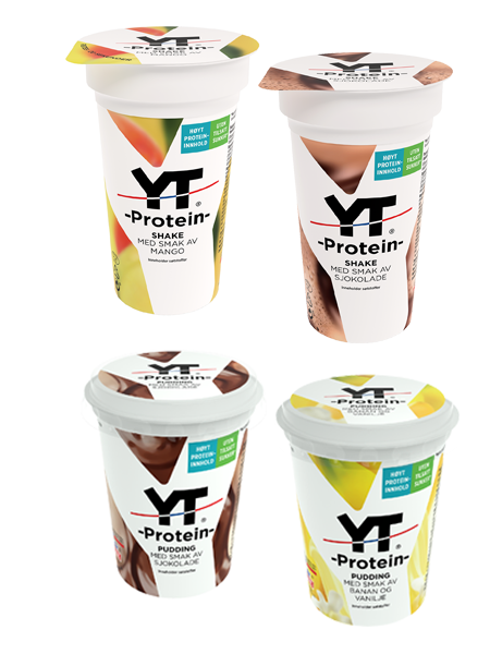 Alle YT® Protein-produktene