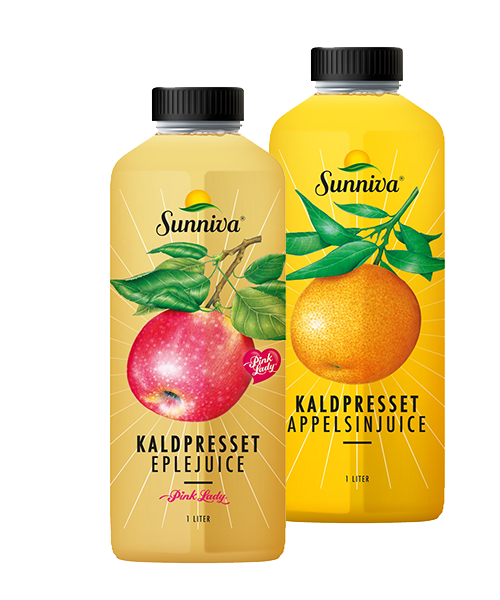 Begge Sunniva® Kaldpresset 1 ltr