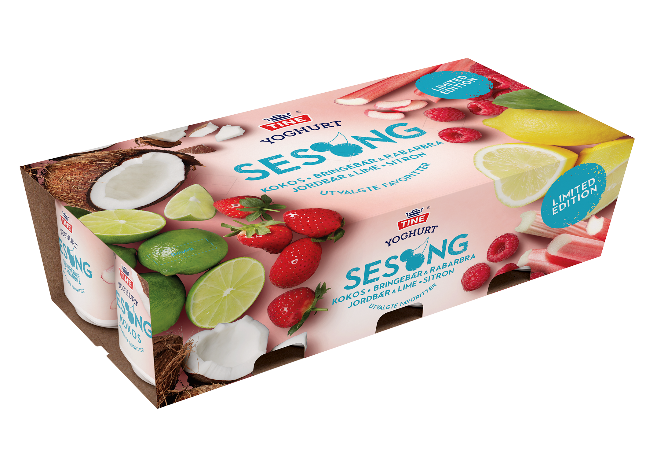 TINE Yoghurt Sesong Sommer 8-pk