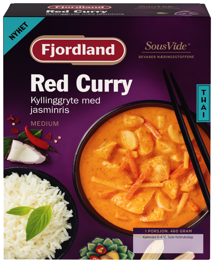 8743 Fjordland Red Curry 460 g